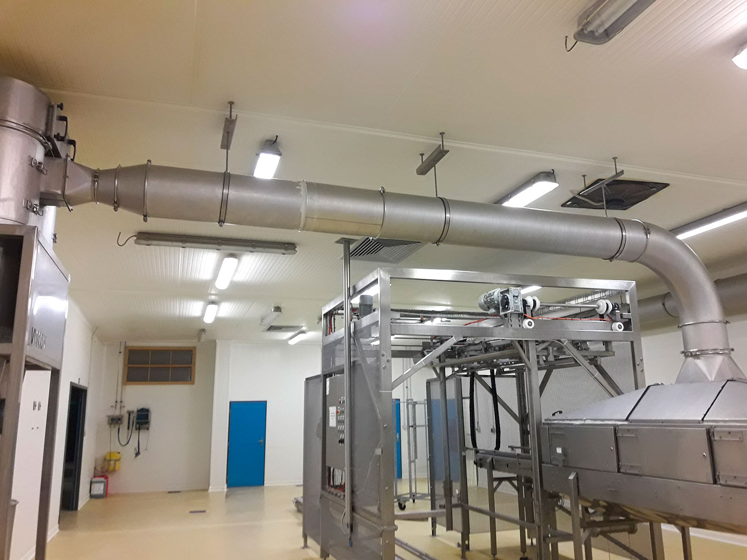 odsávání potravinářské mlhy